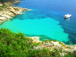 Cala color smeraldo
