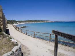 Accesso alla spiaggia
